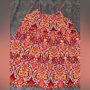 Cute Old Navy Dress Colorful Medium